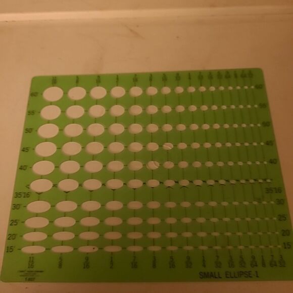 Protractor, Rulur and Geometrical  Template Bundle - Picture 6 of 8